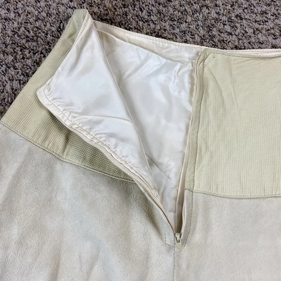 Vintage Liz Roberts Robert Elliot Nee York Leather Skirt
