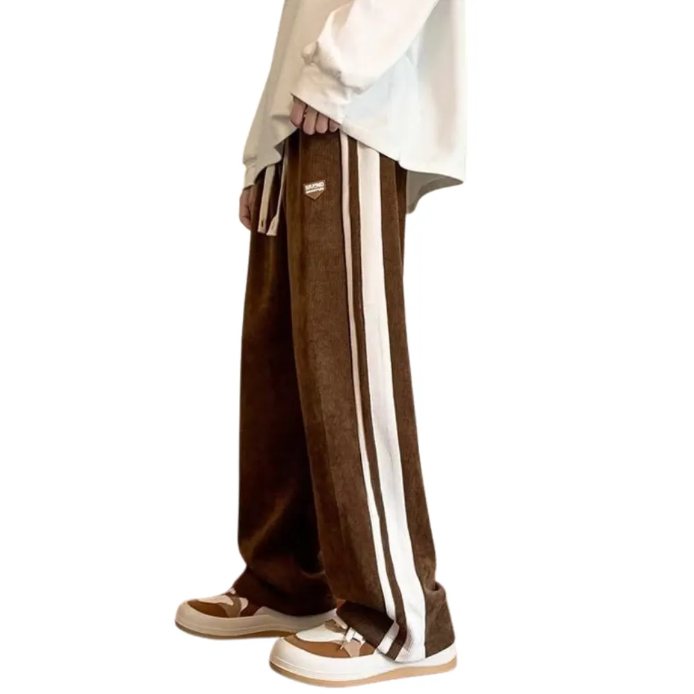 Vintage Paneled Contrast Sweatpants