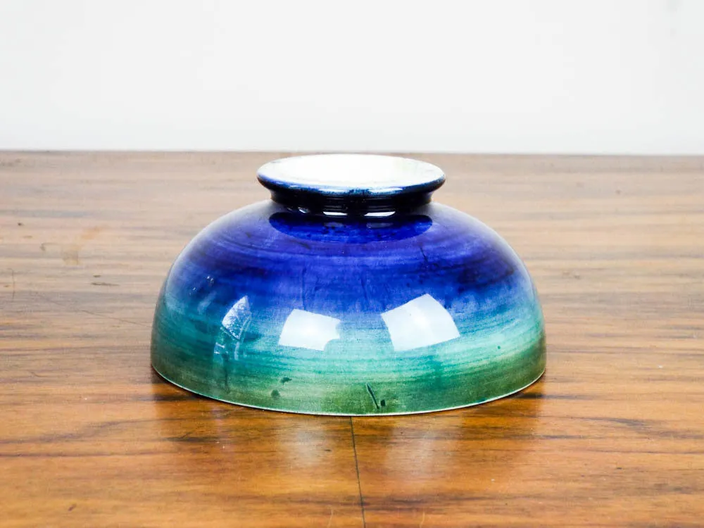 Vintage William Moorcroft Glazed Pottery Dish