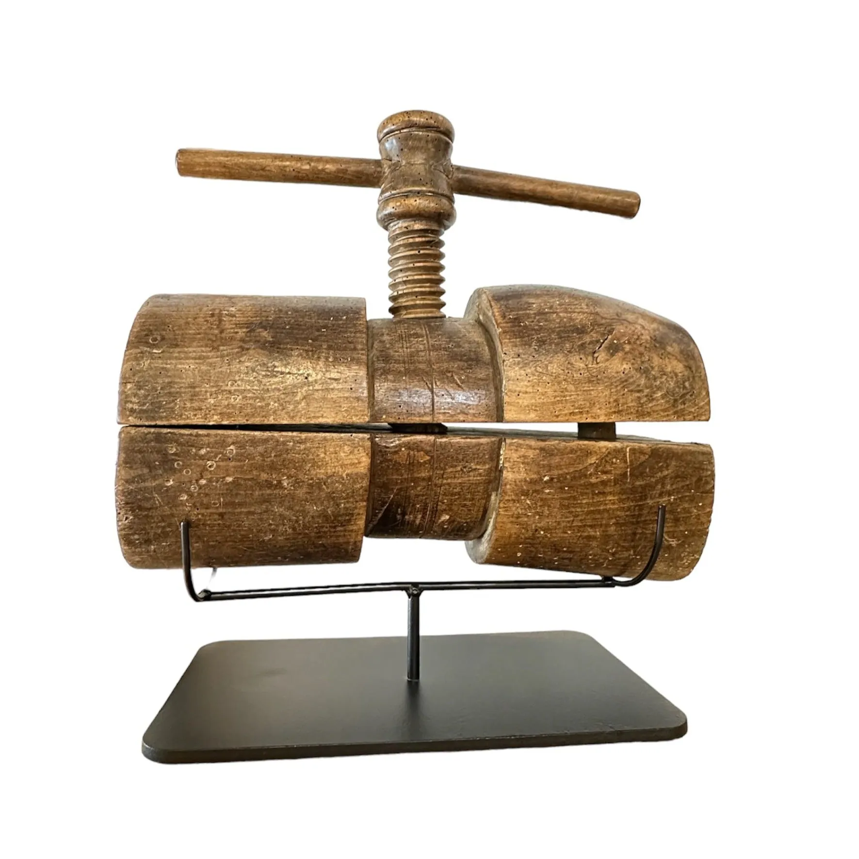 Vintage Wooden Vice