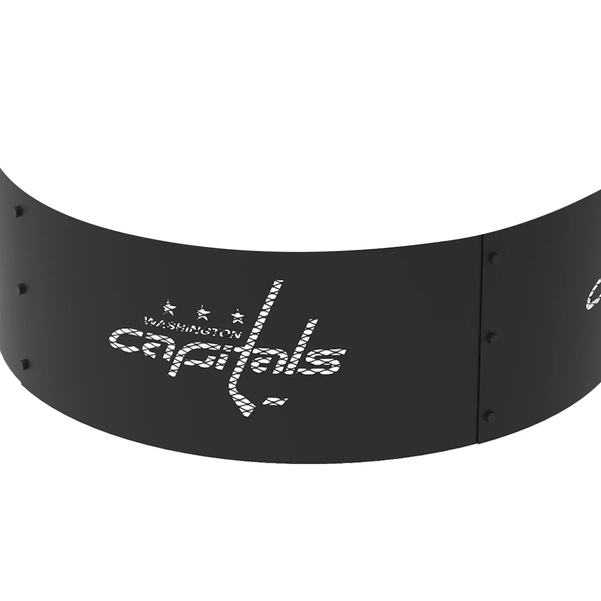 Washington Capitals 36 in. Round x 12 in. High Decorative Steel Fire Ring