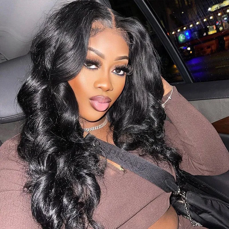 Wavymy 5x5 Lace Closure Virgin Human Hair Loose Wave With 3 Bundles