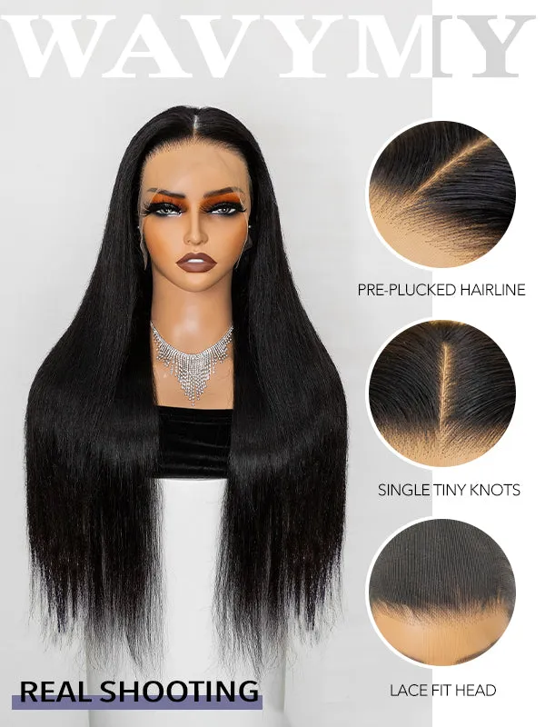 Wavymy Loose Deep Wave 13x4 HD Lace Front Wigs 100% Virgin Human Hair Lace Wig