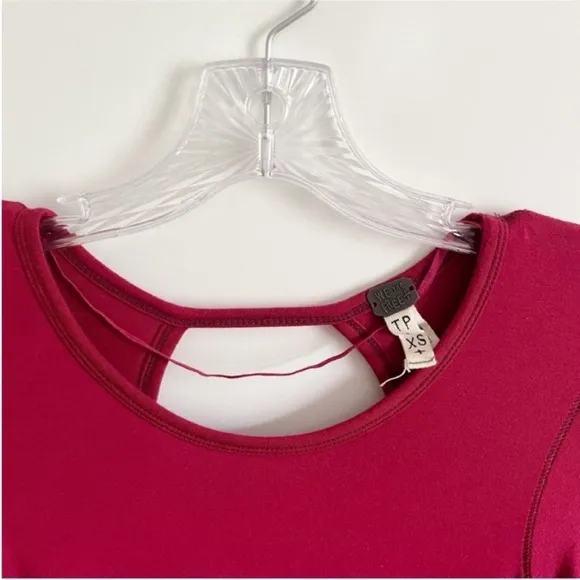 We the Free Jacqueline dress red mini flowy tunic cutout flared