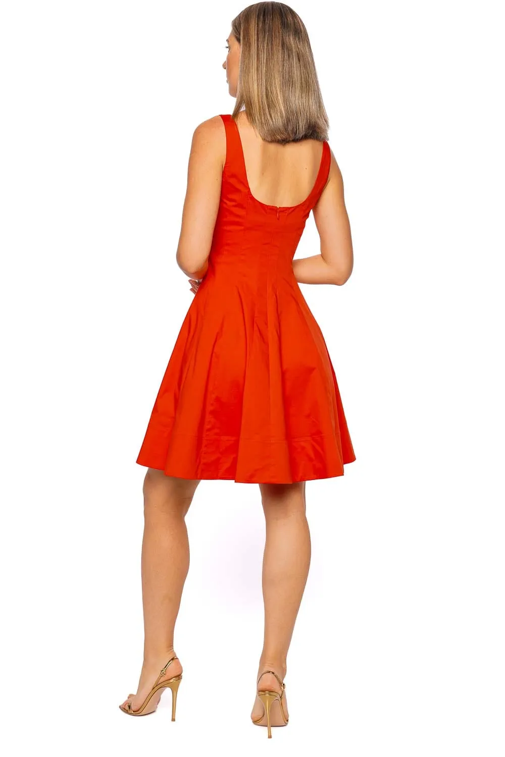 Wells Cayenne Cotton Mini Dress