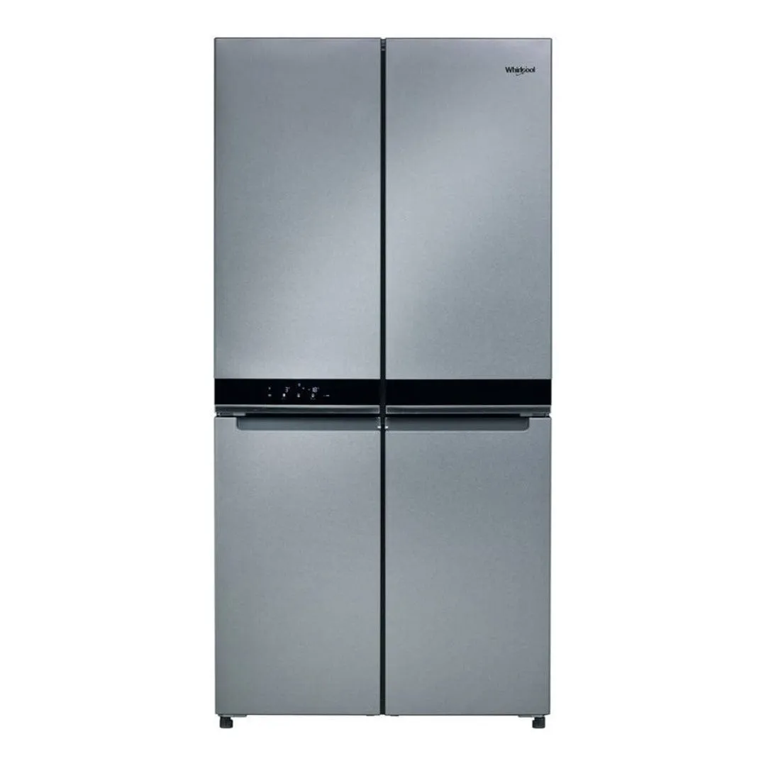 Whirlpool 591L Silver Inox Side By Side Fridge WQ9B1LM