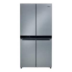 Whirlpool 591L Silver Inox Side By Side Fridge WQ9B1LM