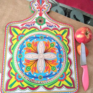 White Decorative Chopping Board