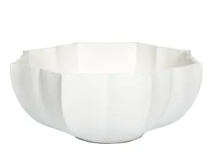 White Gesso Decorative Bowl