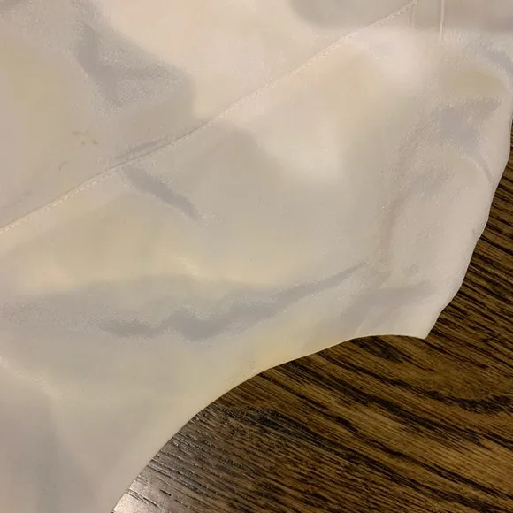 White Silk Mini Dress by Robert Rodriguez