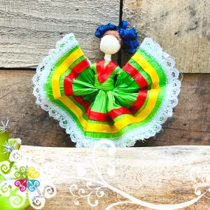 Wide Skirt Doll Magnet