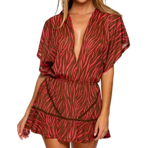WILD LOVE - Playera Ruffle Dress