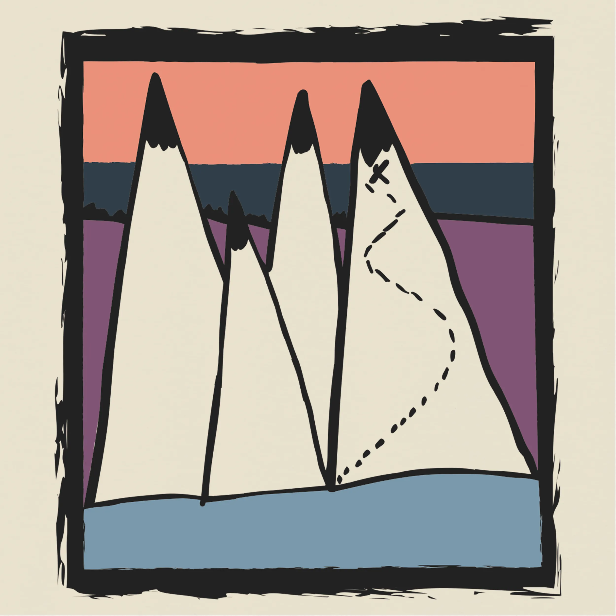 Winter X Marks The Spot T-shirt