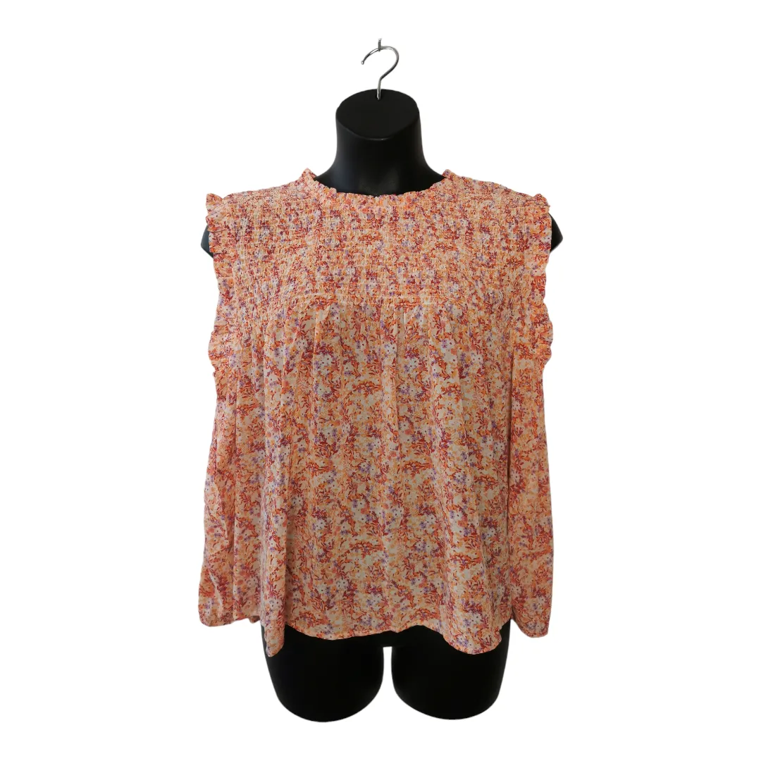 WOMENS PLUS SIZE 2X (18/20) - PAPILLON, Short Sleeve, Flowy Summer Top NWT B58