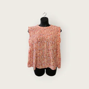 WOMENS PLUS SIZE 2X (18/20) - PAPILLON, Short Sleeve, Flowy Summer Top NWT B58