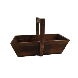 Wooden Magazine Bin