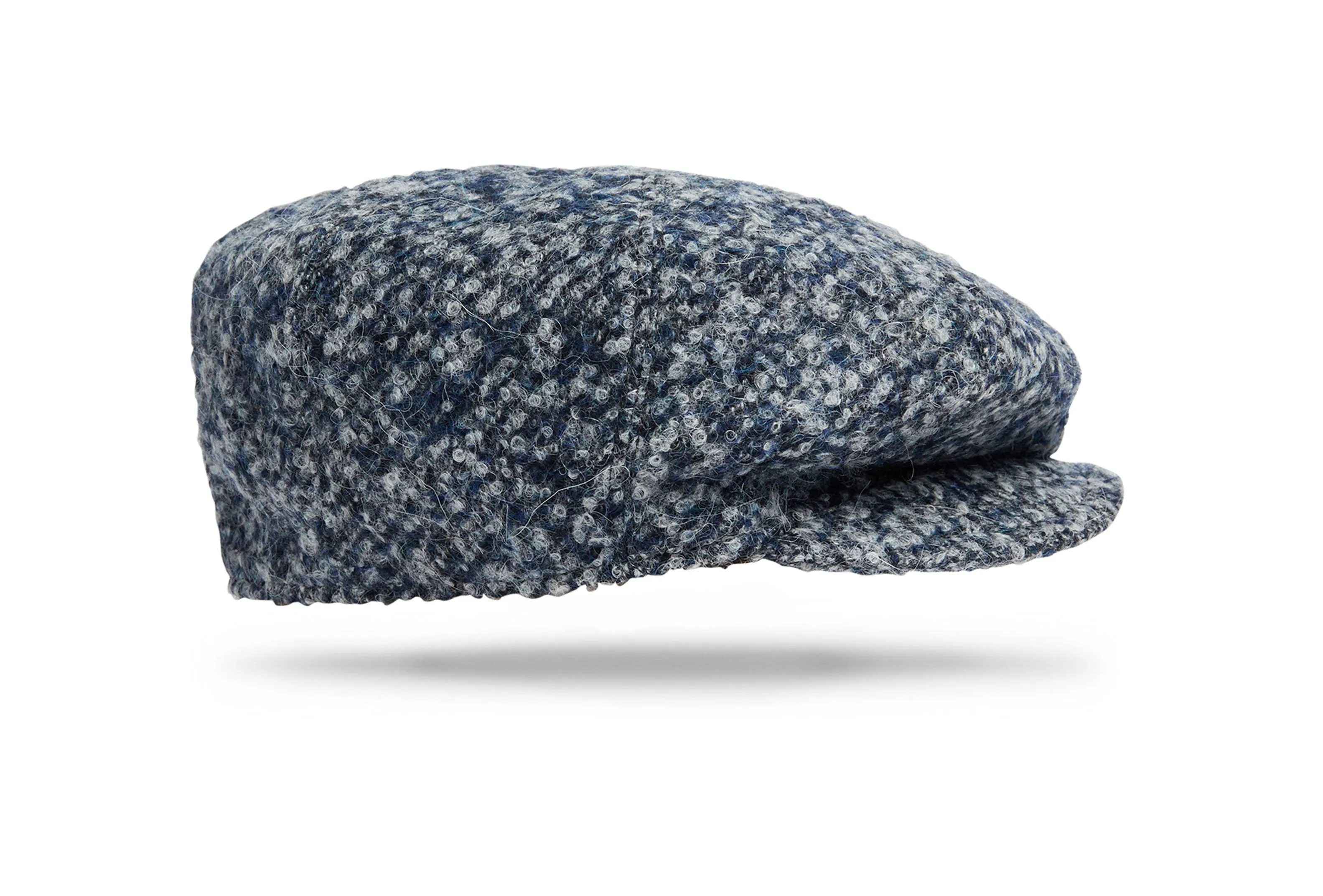 Wool Apple Jack - Birds eye Tweed Blue