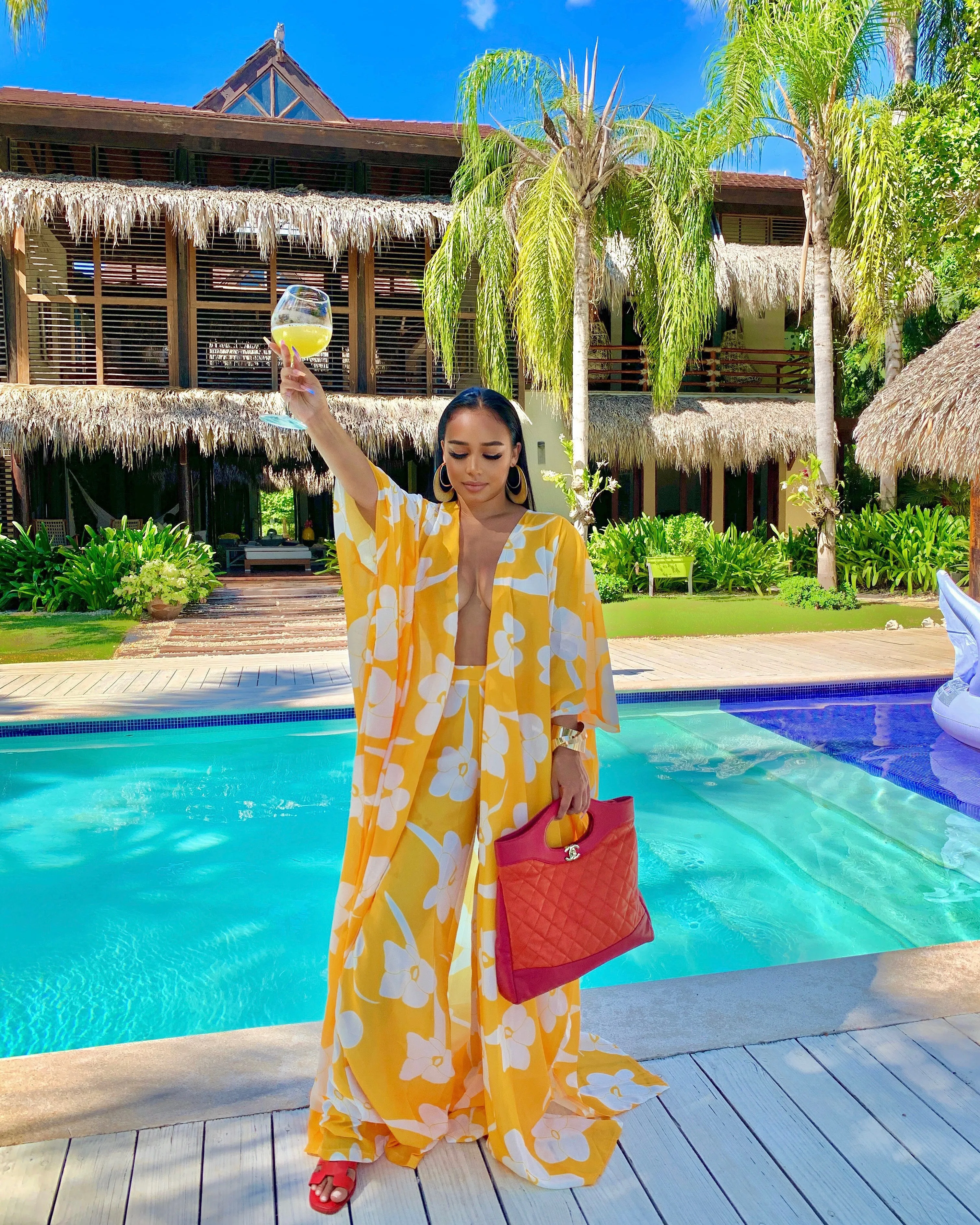 Yellow Paradise 3pc Set