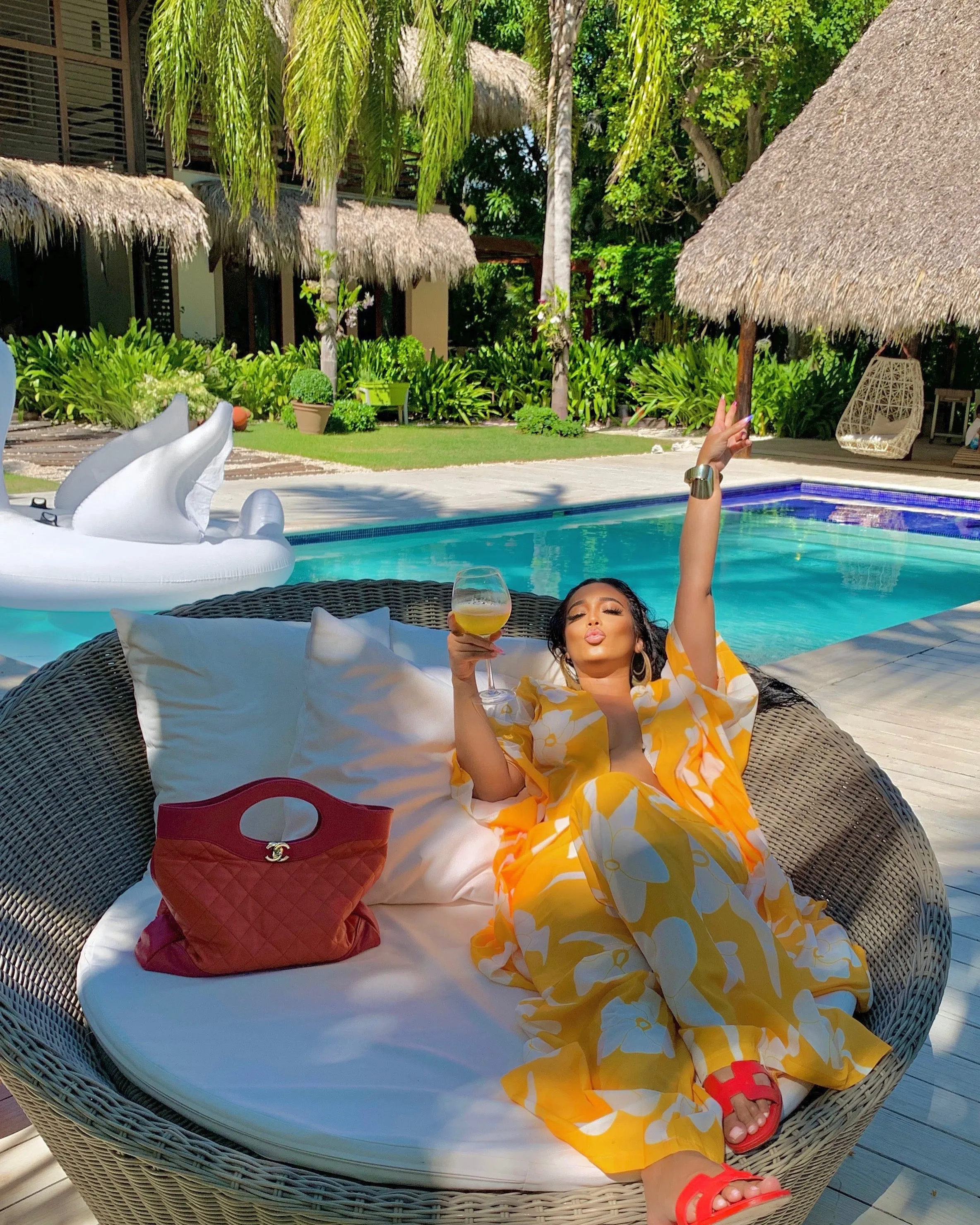 Yellow Paradise 3pc Set