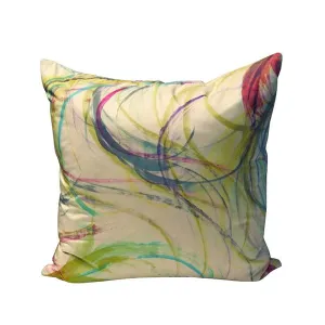 Yellow Silk Throw Pillows - Throw Pillows