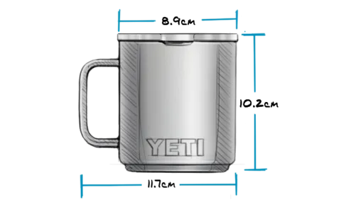 YETI RAMBLER 10 OZ (296 ML) MUG
