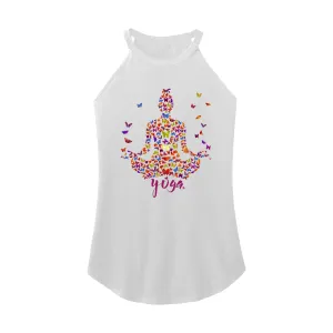 Yoga Butterfly Rocker Tank Top