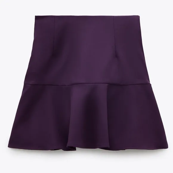 ZARA belted flowy skorts women’s Size XSmall